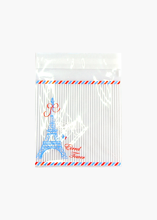 [50%할인] 접착OPP비닐 - 에펠탑 (20매)