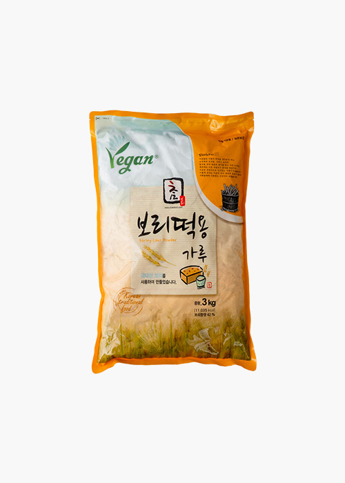 보리떡용 가루