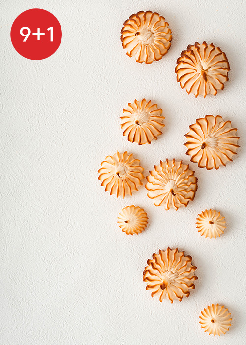 [9+1] 냉동생지 – 상투과자 반죽