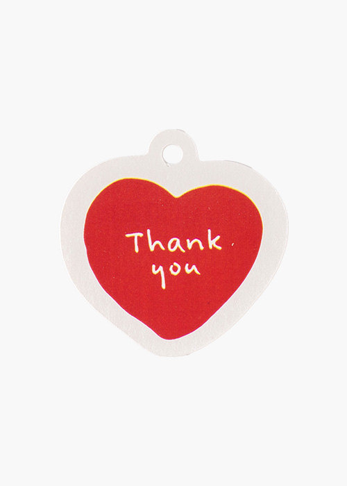 데코택 THANK YOU 삐딱하트