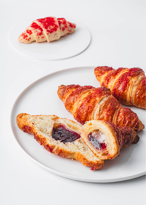 [20%할인] 냉동생지 - 라즈베리 버터 크로와상