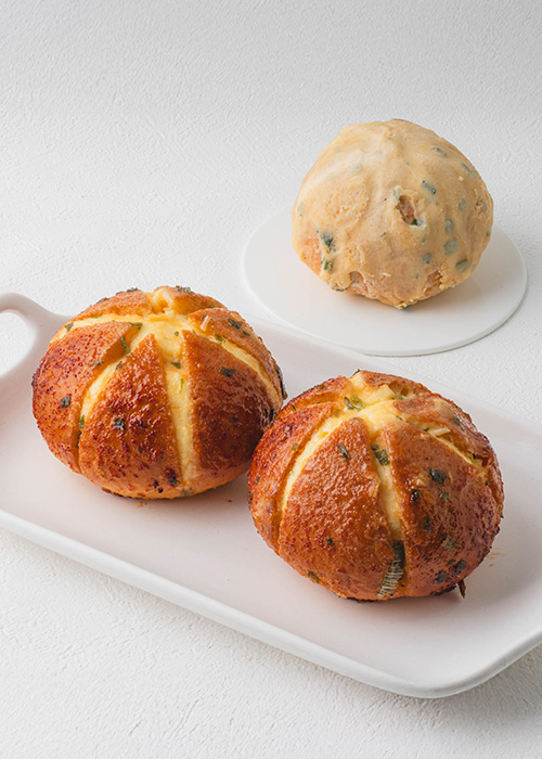 냉동완제품 - 크림치즈 육쪽 명란빵