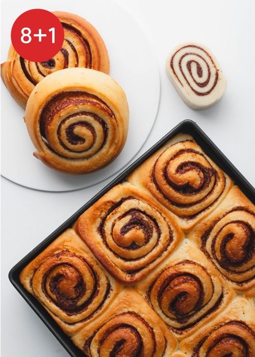 [8+1] 냉동생지 - 시나몬 롤