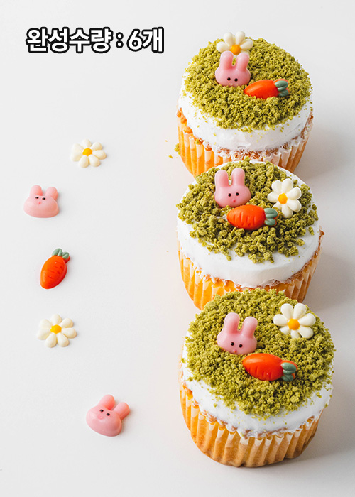 [만들기세트] 당근 먹는 토끼 정원 - 포장까지 완벽구성