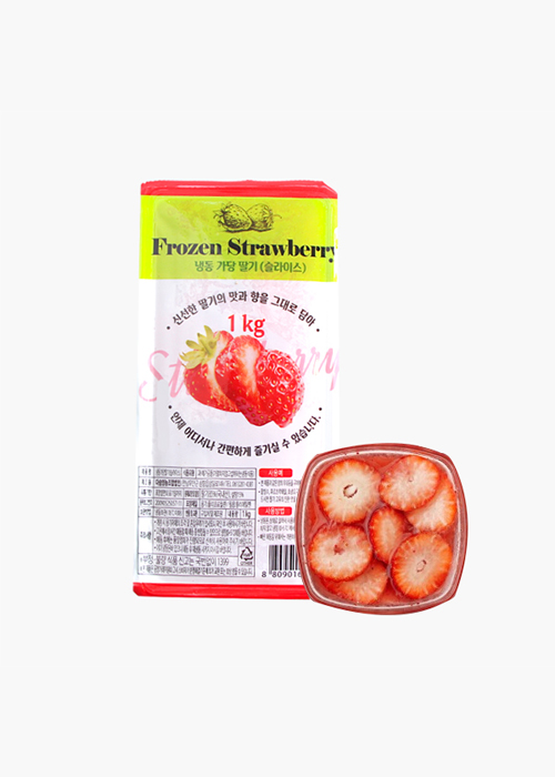 냉동 가당 딸기